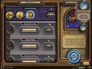Captura de pantalla - Hearthstone: La Maldici車n de Naxxramas (PC)