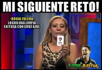 La bruja Zulema le hace el favor a Cruz Azul y los memes se burlan de Chivas