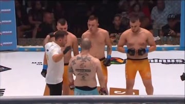 Este peleador se enfrenta a 3 luchadores de MMA a la vez