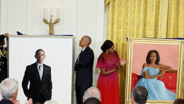 The tradition of portraits for former Presidents and First Ladies returned this week with a White House ceremony attended by administration officials.