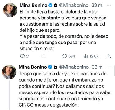 Mina Bonino, tras el altercado de Valverde y Baena: ¡°Bastante tuve¡±