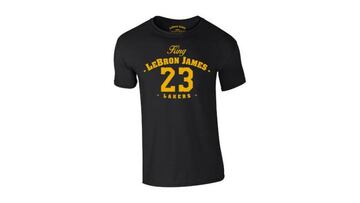 Esta camiseta de "King" James la podr¨¢s llevar en cualquier momento