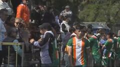 Escándalo en el fútbol joven: Manley Clerveaux iba a ser entrevistado y pasó algo inaceptable