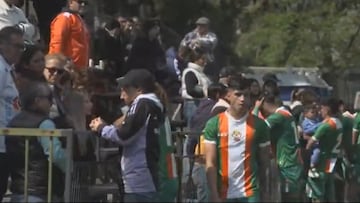 Escándalo en el fútbol joven: Manley Clerveaux iba a ser entrevistado y pasó algo inaceptable