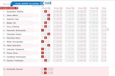Pronóstico de la Quiniela de fútbol jornada 73 - 19/07/25  