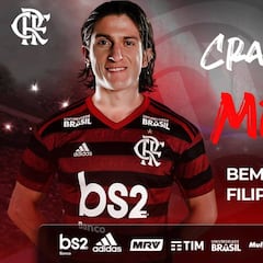 El Flamengo hace oficial el fichaje de Filipe Luis: "Cumplo el sueño de mi infancia"