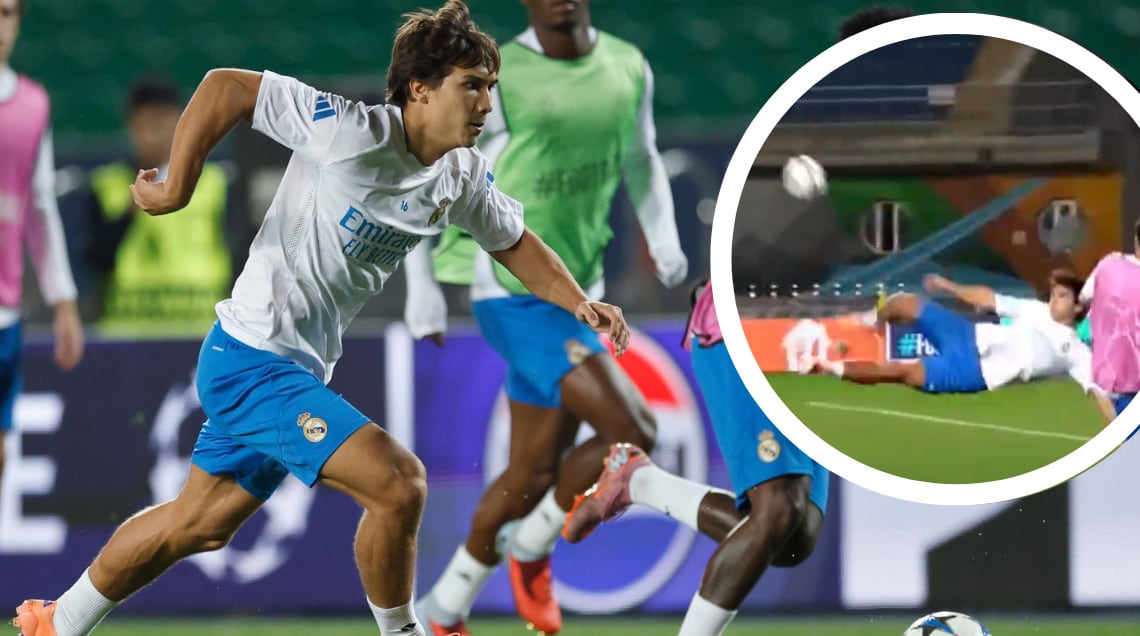 ¡¿Pero qué has hecho Gonzalo?! La chilena espectacular del canterano que querrás ver una y otra vez