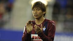 Inui, nota exótica en el Eibar y foco de atención para Japón