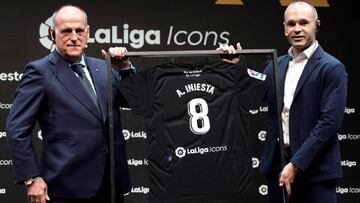 Andrés Iniesta, nombrado embajador o "icono" de LaLiga