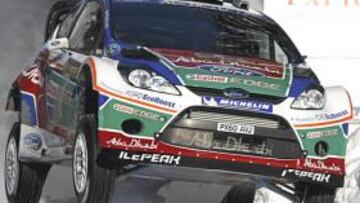 Hirvonen lidera el Rally de Suecia en la mitad de la segunda etapa.