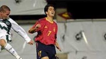 <b>FÁCIL.</B> España no ha tenido problemas para ganar a un selección de Eslovenia muy inferior.