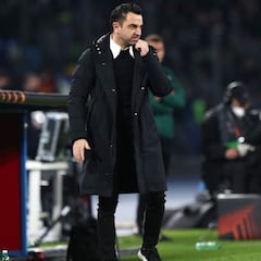 Xavi enamoró en Nápoles