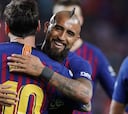 Arturo Vidal: "Entrenar con Lionel Messi es de locos"