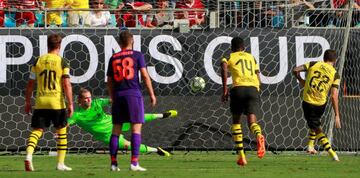 Pulisic scores from the spot