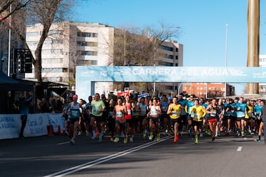 Éxito en la multitudinaria 43.ª Carrera del Agua de Canal de Isabel II con Ayuso en cabeza