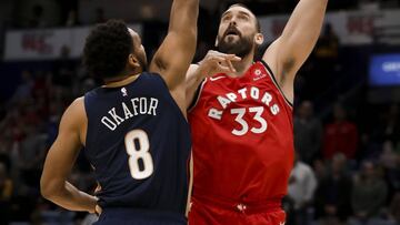 Paseo de los Raptors de Marc ante unos Pelicans en cuadro