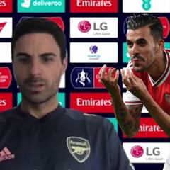 Arteta mete presión en público para intentar retener a Ceballos