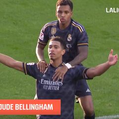 Brahim se disfrazó de Guti y Bellingham de Bellingham: obra de arte monumental de golazo