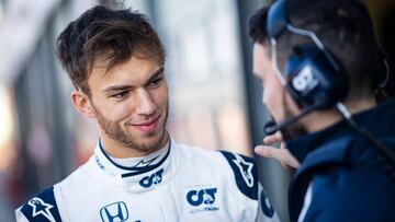 Pierre Gasly, piloto de Alpha Tauri.