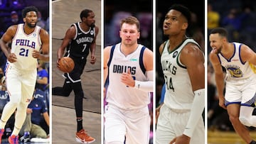 Los 10 favoritos al MVP de la NBA