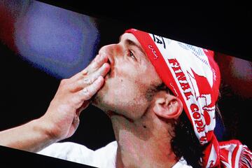 La imagen de Antonio Puerta en el video marcador del Sánchez Pizjuán.