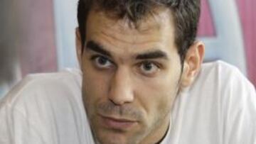 <b>FIAT CAFÉ. </b>Calderón atendió ayer a AS en el Fiat Café de Madrid.