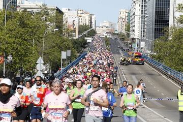 La maratón de Madrid ha vuelto con la Rock ‘n’ Roll Madrid Maratón. El etíope Godana Gemeda y la keniana Siranesh Yirga han sido los ganadores de la prueba.

