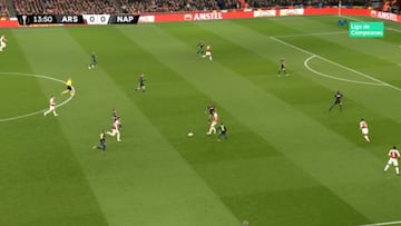 Da gusto verlo: el primer gol 'gunner' lleg¨® en una jugada 100% 'made in Arsenal'