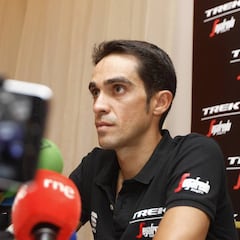 Contador: "Vengo a esta Vuelta a disputarla y a disfrutarla"