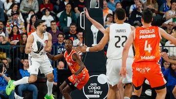 21/02/26 BALONCESTO COPA DEL REY
PARTIDO SEMIFINAL
VALENCIA BASKET - REAL MADRID
CAMPAZZO