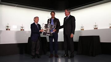 11/12/17 TENIS RAFA NADAL RECIBIO SU SEGUNDO TROFEO CONDE DE GODO
ENVIADA.ALVAROCARRERA.