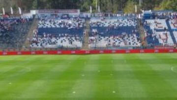 Así está San Carlos antes del comienzo.