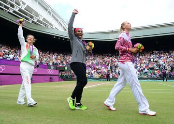 A parte de los cinco Grand Slam que ha conseguido en sus casi 19 años de carrera debemos destacar la medalla de plata olímpica que consiguió en Londres 2012. Perdió la final ante la tenista estadounidense Serena Williams por 6-0 y 6-1. 