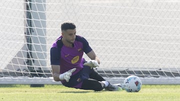 FUTBOL 2025-2026
Entrenamiento FC Barcelona previo a partido de La Liga Jornada 1 ante el RCD Mallorca
Foto: Rodolfo Molina
Joan Garcia