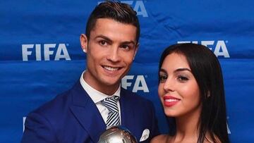 Cristiano Ronaldo y Georgina Rodríguez en los Premios The Best de la FIFA