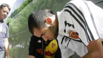 <b>CEDIDO. </b>De Barros está a préstamo en Tarragona. Es del Zaragoza.