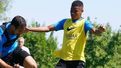 Wilmar Barrios entrenando con Boca Juniors