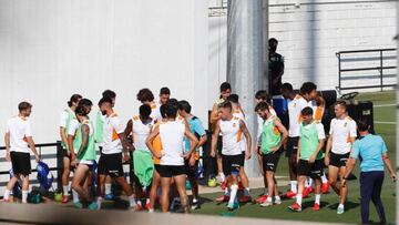 Wass no se entrena con el grupo