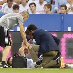 Vigaray y James estarán un mes de baja