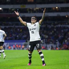 Así fueron los goles del Cruz Azul-América en el estadio Azteca