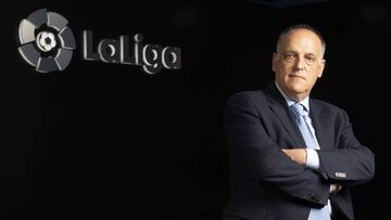 Javier Tebas, presidente de LaLiga. 