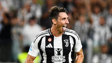 Cambiaso durante un partido de Serie A frente al Como.