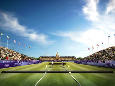 La Explanada de los Inválidos está compuesta por enormes espacios de césped y diferentes edificios relacionados con la historia militar francesa. Originalmente este complejo fue creado con el propósito de ser una casa de retiro para veteranos de guerra. Además, en este lugar se encuentra la tumba de Napoleón. En estos Juegos, el emplazamiento de 8.000 espectadores de capacidad estará destinado al tiro con arco (del 28 de julio al 4 de agosto), sin embargo, también servirá como línea de meta en la maratón masculina y femenina el 10 y 11 de agosto.