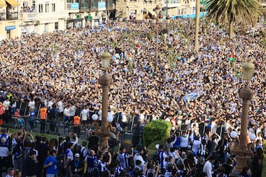 La Real desata la locura en Donostia
