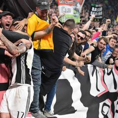 Juventus-Mónaco en imágenes