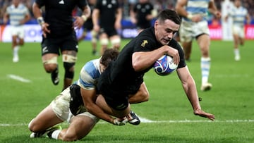 Will Jordan, durante el partido ante Argentina.