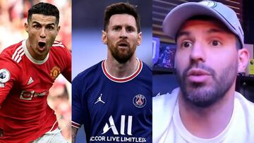 El comentario de Agüero sobre Messi tras el hat-trick de Cristiano que ha dado que hablar