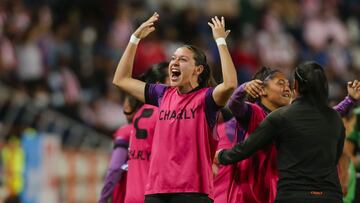 Norma Duarte Palafox of Pachuca during the game Pachuca vs Guadalajara, corresponding to first leg match of Finals of the Torneo Clausura Grita Mexico C22 of Liga BBVA MX Femenil, at Hidalgo Stadium, on May 20, 2022.
<br><br>
Norma Duarte Palafox de Pachuca durante el partido Pachuca vs Guadalajara, correspondiente al partido de Ida de la Gran Final del Torneo Clausura Grita Mexico C22 de la Liga BBVA MX Femenil, en el Estadio Hidalgo, el 20 de Mayo de 2022.