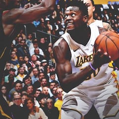 Lakers: Isaiah se venga y Randle se exhibe (36+14+7) ante LeBron
