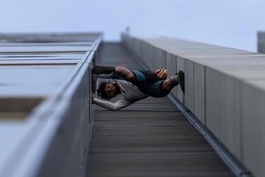 Titouan Leduc escala el edificio más alto de Europa y termina arrestado